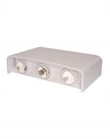 IPERLUX LED APPLIQUE BIANCA IP65 6W 3CCT 400LM 38°*6