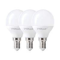 IPERLUX LED TRIPACK SFERA E14 6W