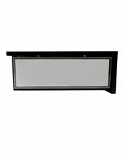 IPERLUX LED APPLIQUE RETTANGOLARE NERA IP65 3CCT 24W 2500LM