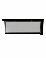 IPERLUX LED APPLIQUE RETTANGOLARE NERA IP65 24W 3CCT 2500LM