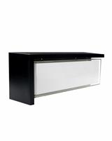 IPERLUX LED APPLIQUE RETTANGOLARE NERA IP65 24W 3CCT 2500LM