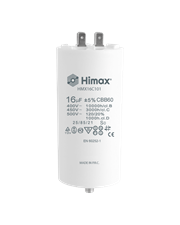 HIMAX CONDENSATORE CBB60 16µF 2+2 pin vite con dado e rond.