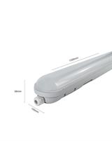 IPERLUX LED PLAFONIERA STAGNA SMD IP65 48W 3CCT