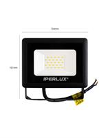 IPERLUX LED PROIETTORE EXTRA SLIM NERO IP65 20W