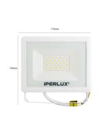 IPERLUX LED PROIETTORE EXTRA SLIM BIANCO IP65 30W