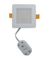 IPERLUX LED PANNELLO INCASSO QUADRATO IP40 6W 3CCT 600LM