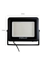 IPERLUX LED PROIETTORE PROFESSIONALE NERO IP65 200W