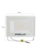 IPERLUX LED PROIETTORE EXTRA SLIM BIANCO 50W